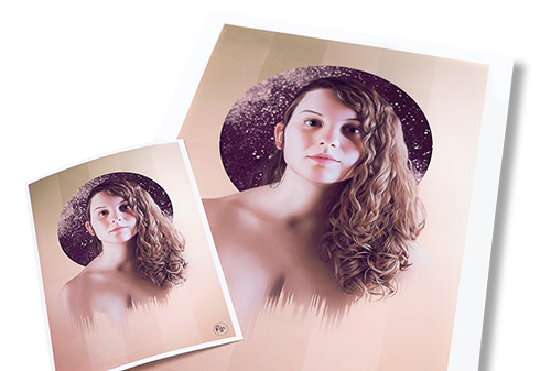 Autora: Raquel Jordana Impresión Fine Art Giclée Zaragoza