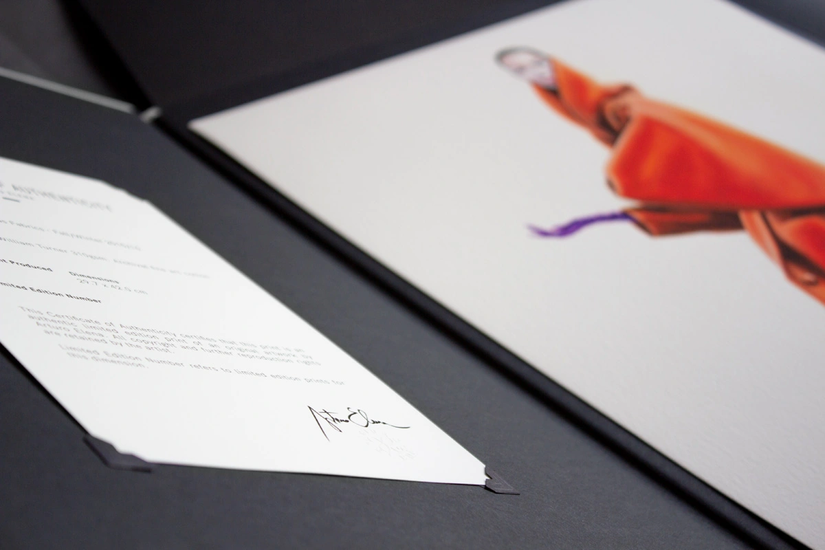 Edición Limitada Giclée con certificado Arturo-Elena Ductus