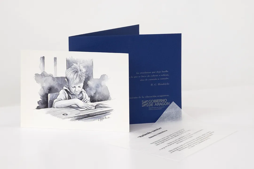 Edición limitada de acuarelas digitalizadas Impresiones en carpeta giclée